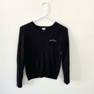 Garage Cropped Sweater